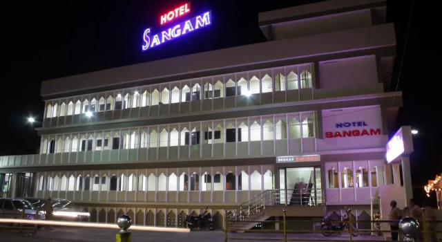 Двухместный номер Deluxe с красивым видом из окна Hotel Sangam