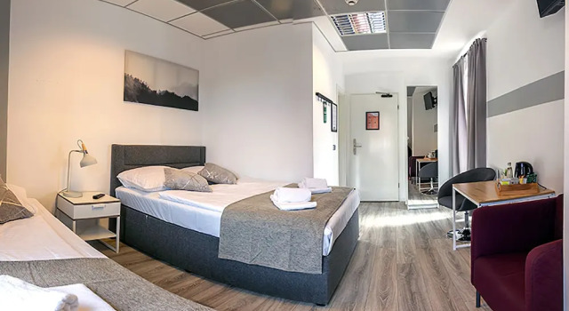 Трёхместный семейный номер Standard Check In Hotel
