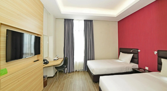 O podwyższonym standardzie dwuosobowy pokój Cititel Express Ipoh