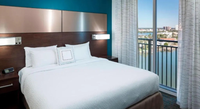 Двухместный люкс c 1 комнатой с балконом Residence Inn by Marriott Clearwater Beach