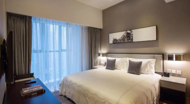 Номер Executive с 3 комнатами CM Service Apartment Tianjin