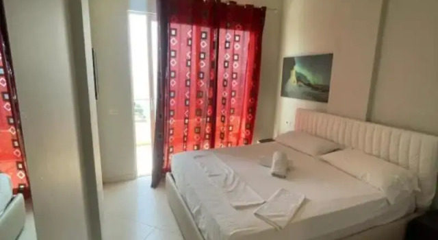 Двухместный номер Standard Цокольный этаж с балконом Hotel Ble Ble Vlore