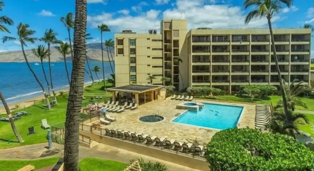 Sugar Beach Resort, #421 1 Bedroom Condo, Забронировать Апартаменты/квартира Кихеи Мауи