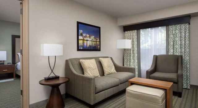 Двухместный люкс с 2 комнатами Homewood Suites by Hilton Hillsboro/Beaverton