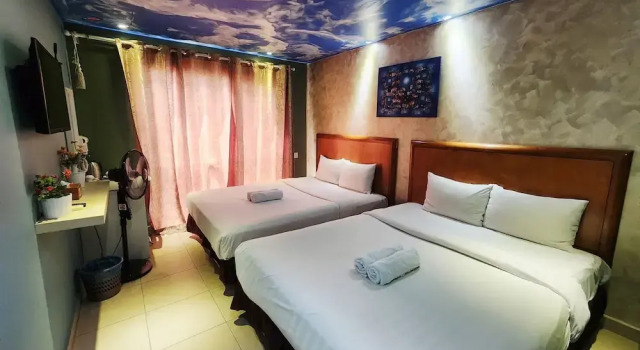 Четырёхместный семейный номер Standard Boutique Hote123