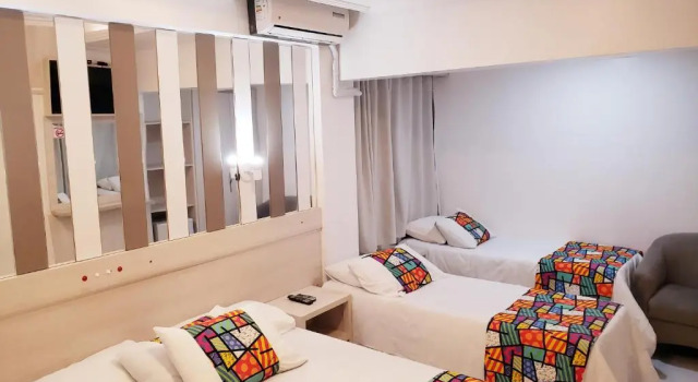 Семейный номер Standard Capão da Canoa - Hotel Rediadri