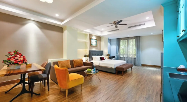Двухместная студия Executive Sam Royal Apartment