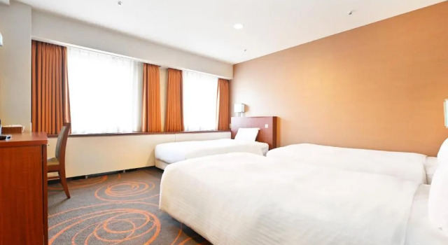 Трёхместный номер Hotel Abest Sapporo