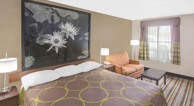Двухместный номер Standard Super 8 by Wyndham Bay St. Louis
