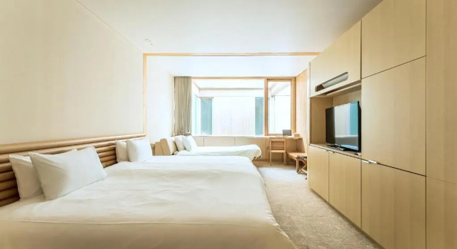 Трёхместный номер Standard Shonai Hotel Suiden Terrasse
