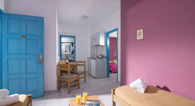 Апартаменты c 1 комнатой с видом на горы Erofili Apartments