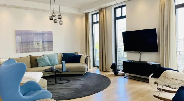 Luxus Apartment MeerFreude, Забронировать Апартаменты/квартира Отели Остзебад-Зеллин с бассейном, рядом с Зеллинский музей янтаря, Бассейн