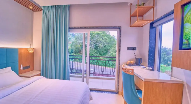 Номер Deluxe с балконом и с видом на горы Cloudskape Resort Ooty by VOYE HOMES