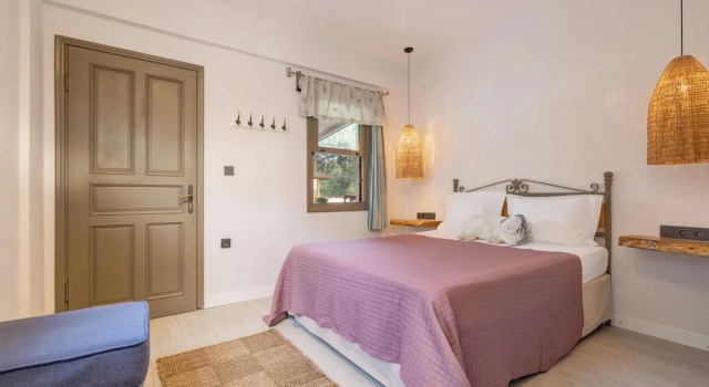 Кровать в общем номере Aral Tatil Ciftligi