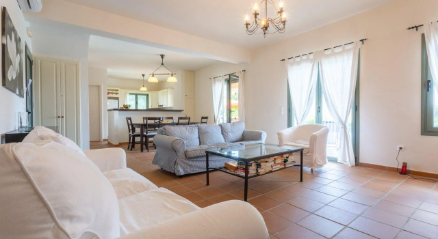 Villa Vali Large Private Pool Walk to Beach Sea Views A C Wifi Car Not Required - 1019
