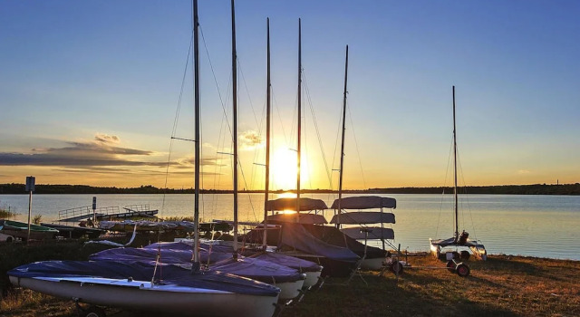 Коттедж Classic с 3 комнатами Ferienhäuser in Markleeberg im Ferienpark am See