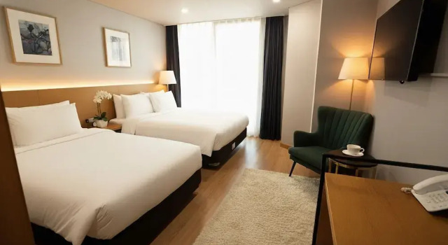 Deluxe dublă familie cameră Kwangsu Hotel