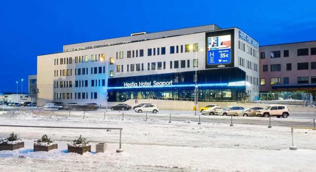Кровать в общем номере Hestia Hotel Seaport Tallinn