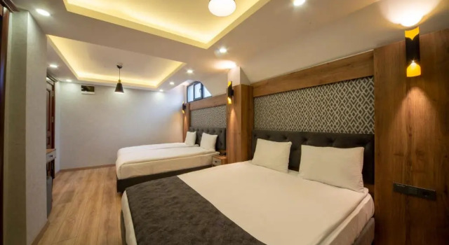 Четырёхместный номер Economy Цокольный этаж World Heritage Center Hotel