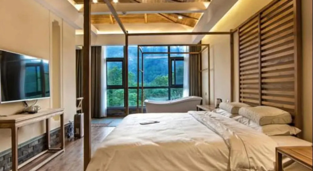 Двухместный номер Standard с видом на горы Wuyishan Old Street Hill Lodge