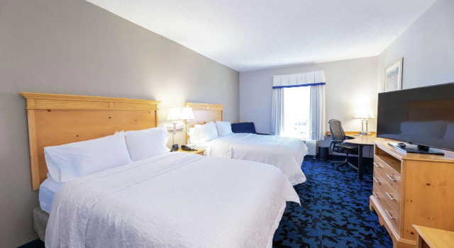 Четырёхместный номер Standard Hampton Inn & Suites Jacksonville Deerwood Park