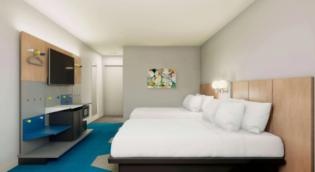 Четырёхместный номер Standard Microtel Inn & Suites by Wyndham Winchester