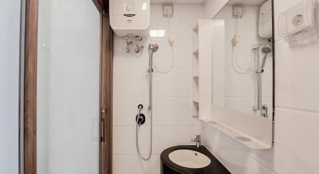 Standard Zimmer Cozy And Minimalist Studio Room At Sky House Bsd Apartment