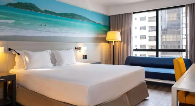 Двухместный номер Superior с частичным видом на море Novotel Florianopolis