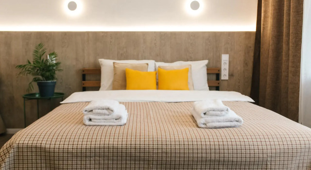 Apartments at 87 Universitetskaya Embankment Street, Boek Appartement Kalininsky district 