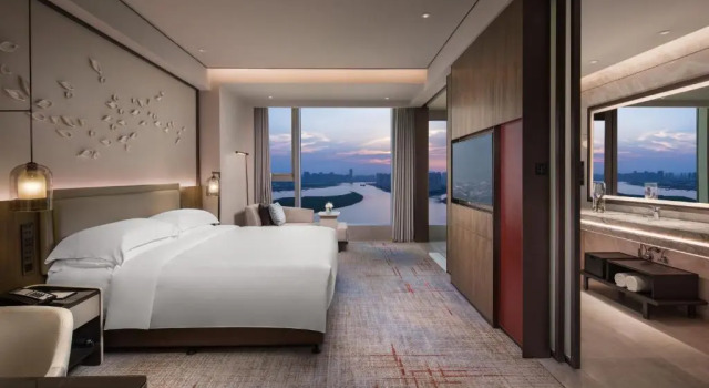 Premium dwuosobowy pokój z widokiem na miasto InterContinental Quanzhou by IHG