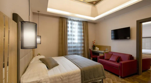 Двухместный номер Deluxe с красивым видом из окна Hotel Giolli Nazionale