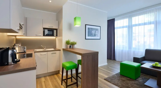 Апартаменты Premium c 1 комнатой Appartello Smarttime living Hamburg