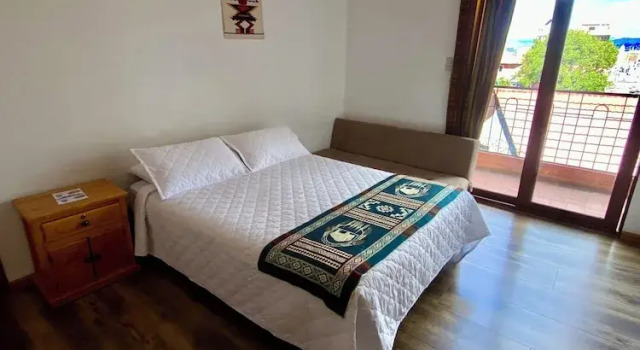 Camera singola Comfort con vista sul cortile Hotel Chasky Cuenca