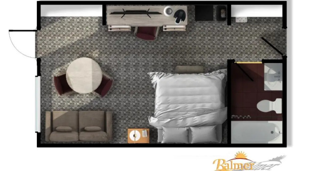 Номер Deluxe Balmer Hotel