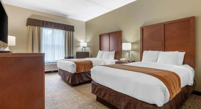 Четырёхместный номер Standard Comfort Inn Asheville Airport