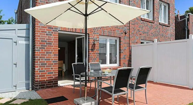 Коттедж с 3 комнатами Ferienhaeuser Nordsee_Trio
