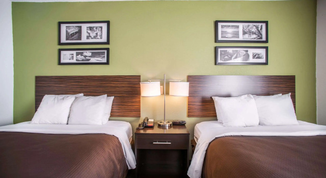 Standardowy czteroosobowy pokój Sleep Inn Decatur I-72