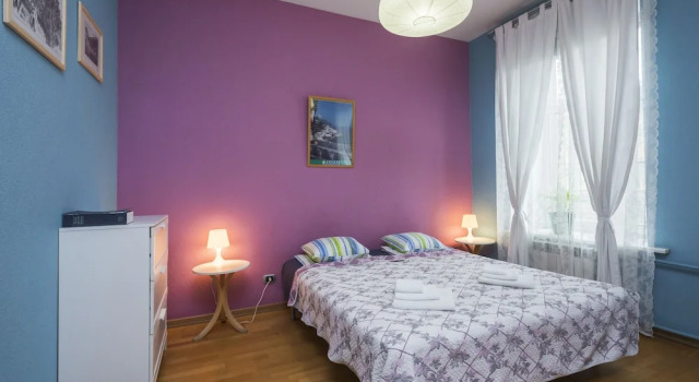 Четырёхместный номер Standard с видом на канал Italian Rooms on Griboedova 35