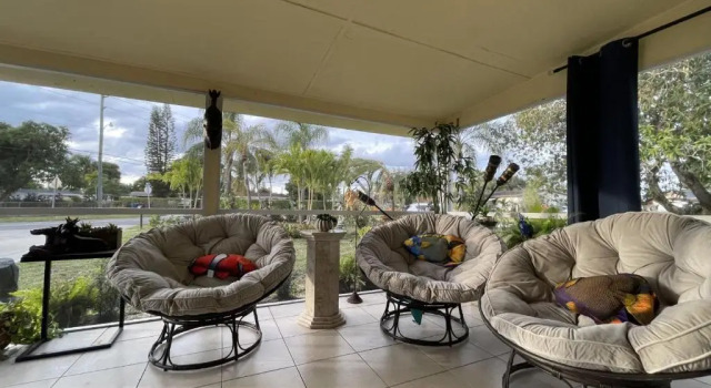 Вилла JUNGLE TO BEACH 4 R 3 BR Family and Pet Heated pool N Airport N Beach N Hard Rock
