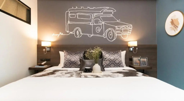 Двухместный номер Deluxe Sanae Oldtown Hotel