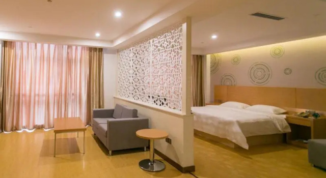 Люкс GreenTree Inn SuZhou Gongyeyuan District Jinji Lake Dushu Lake Gaojiaoqu Business Hotel