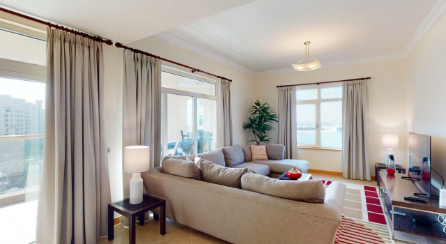Al Dabas Beach Views 3BD Sleeps 6 Beachfront, Забронировать Апартаменты/квартира Пальма Джумейра , рядом с Jumeirah Palm Tram Station