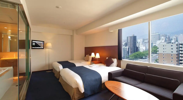 Room Stylish Floor doppia Grande Oriental Hotel Hiroshima