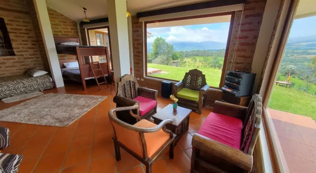 Семейный номер Standard с видом на горы Balcon al Cotopaxi