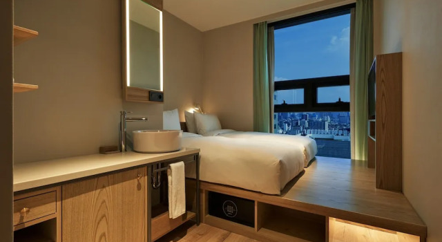 Двухместная студия HOTEL ANTEROOM SEOUL