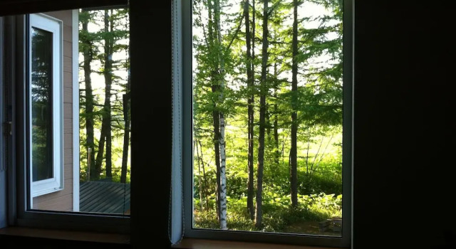 Camera tripla Standard con vista sulle montagne Obihiro Yachiyo Youth Hostel Starry Sky Inn