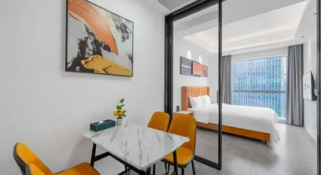 Люкс Fuji Elegant Hotel Apartments (Zhuhai Hengqin Port Branch)