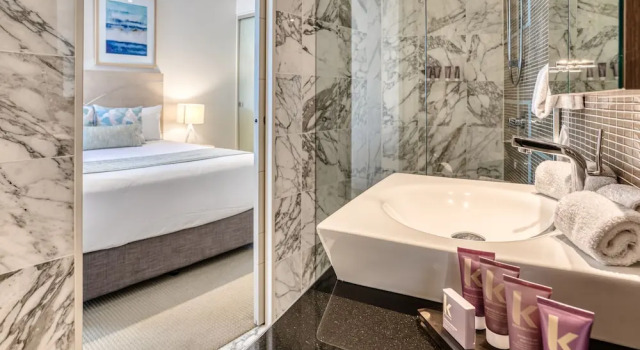 Standard chambre 3 chambres penthouse avec balcon et Vue sur l'océan Oceans Mooloolaba