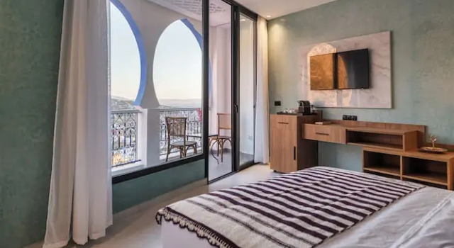 Номер Premium TAJ CHEFCHAOUEN Luxury Hotel and Spa