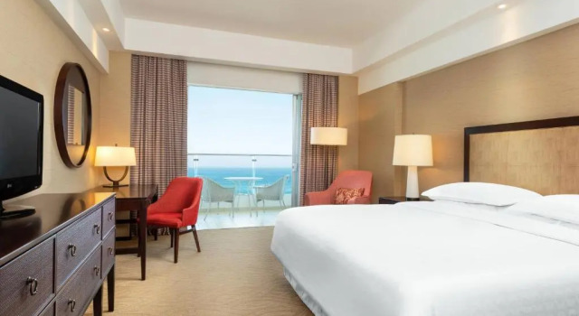 Двухместный номер Standard oceanfront Sheraton Grand Rio Hotel & Resort